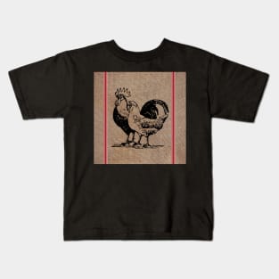 Chicken & Rooster Farmhouse Home Decor Gifts Kids T-Shirt